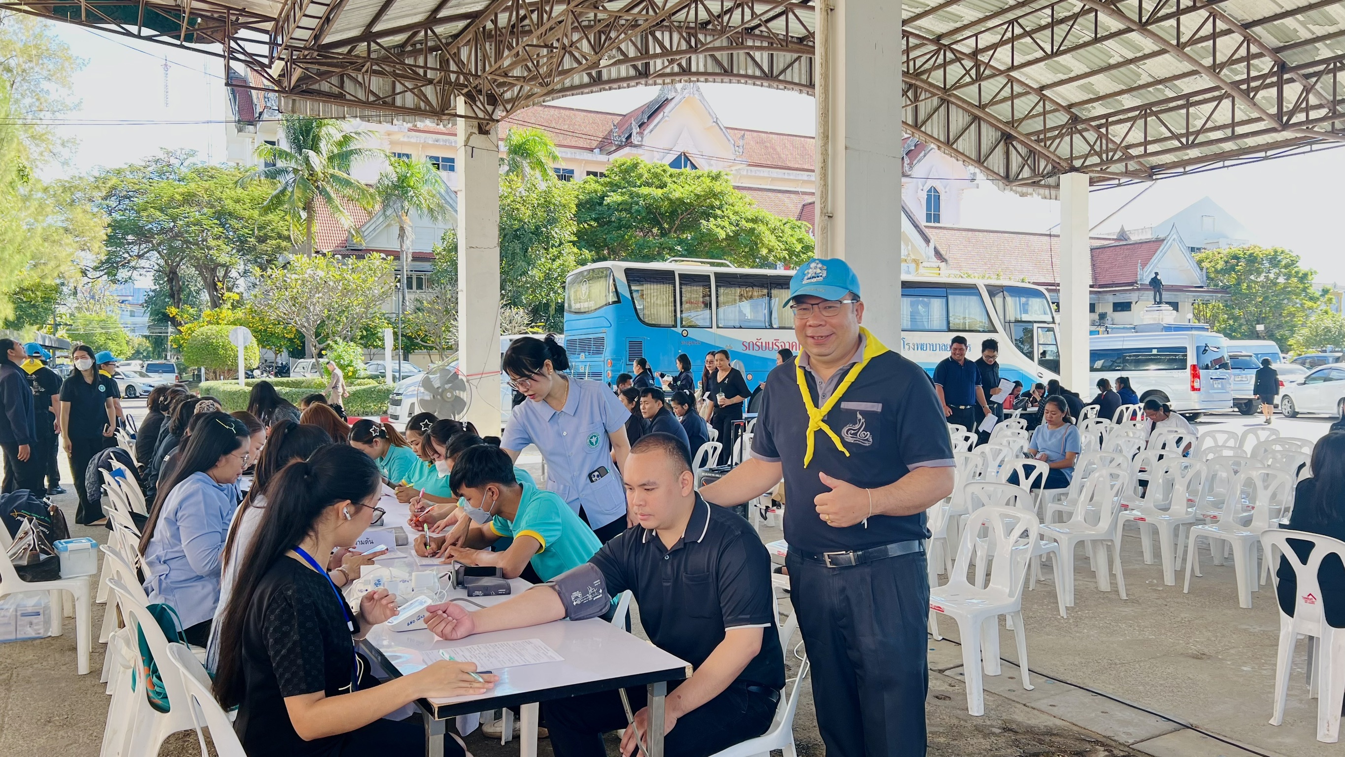 title - ส.ป.ก.ยโสธร ร่วมกิจกรรมจิตอาสาพระราชทาน“รวมพลังแห่งความภักดี”  บริจาคโลหิต บริจาคดวงตาและบริจาคอวัยวะเพื่อถวายเป็นพระราชกุศลแด่  สมเด็จพระนางเจ้าสิริกิติ์ พระบรมราชินีนาถ พระบรมราชชนนีพันปีหลวง